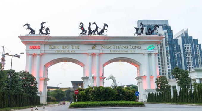 Khu đô thị Nam Thăng Long (nguồn ảnh: VnExpress) &nbsp;