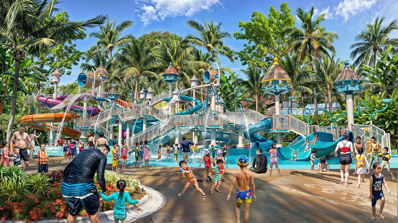 Vũng Tàu: Khởi công khu đô thị biển có công viên nước 19ha lớn bậc nhất Đông Nam Bộ