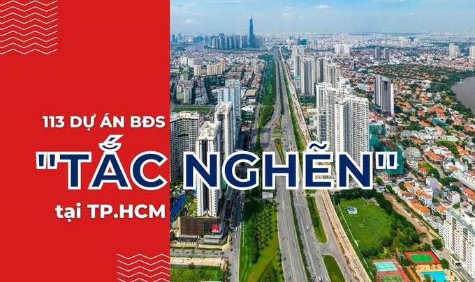 113 dự án bất động sản “tắc nghẽn” tại TP.HCM
