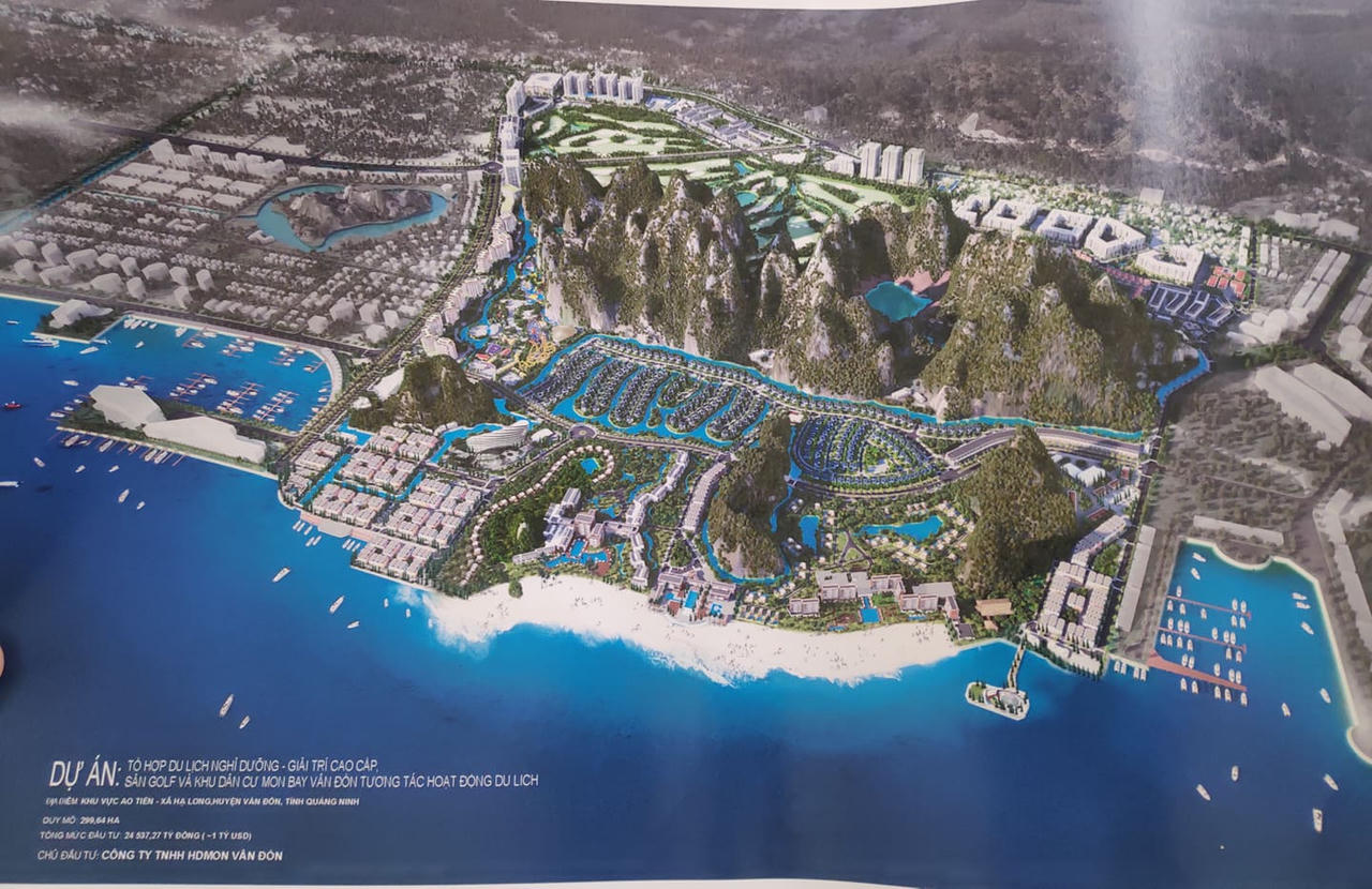 Quảng Ninh: chuẩn bị đấu giá lựa chọn nhà đầu tư thực hiện 'siêu dự án' Monbay Vân Đồn hơn 1 tỷ USD