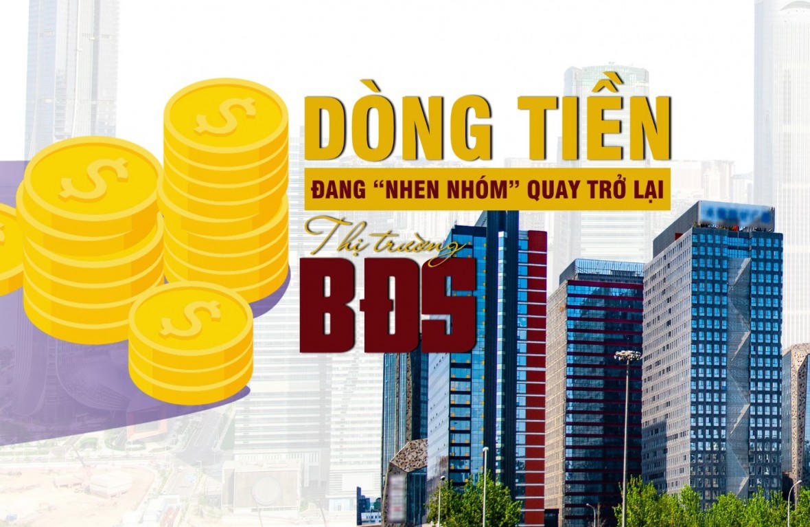 Dòng tiền đang "nhen nhóm" quay trở lại thị trường bất động sản