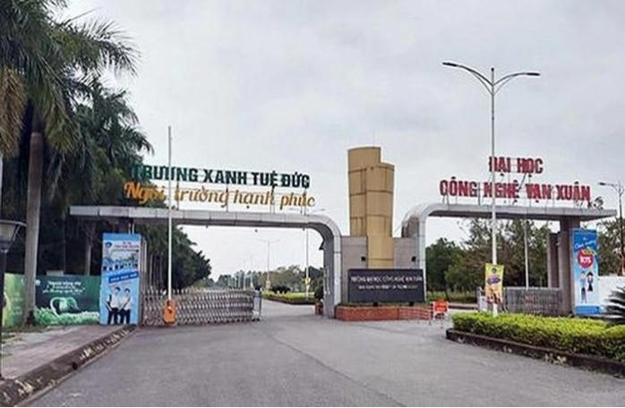 Trường Đại học Công nghệ Vạn Xuân bị thu hồi 41,5 ha đất.