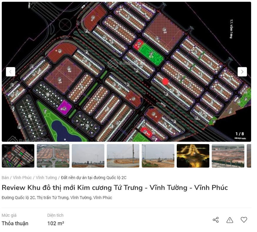 Vĩnh Phúc: Cảnh báo rủi ro cho khách hàng mua nhà tại dự án Khu đô thị mới Tứ Trưng của Tập đoàn Phúc Sơn