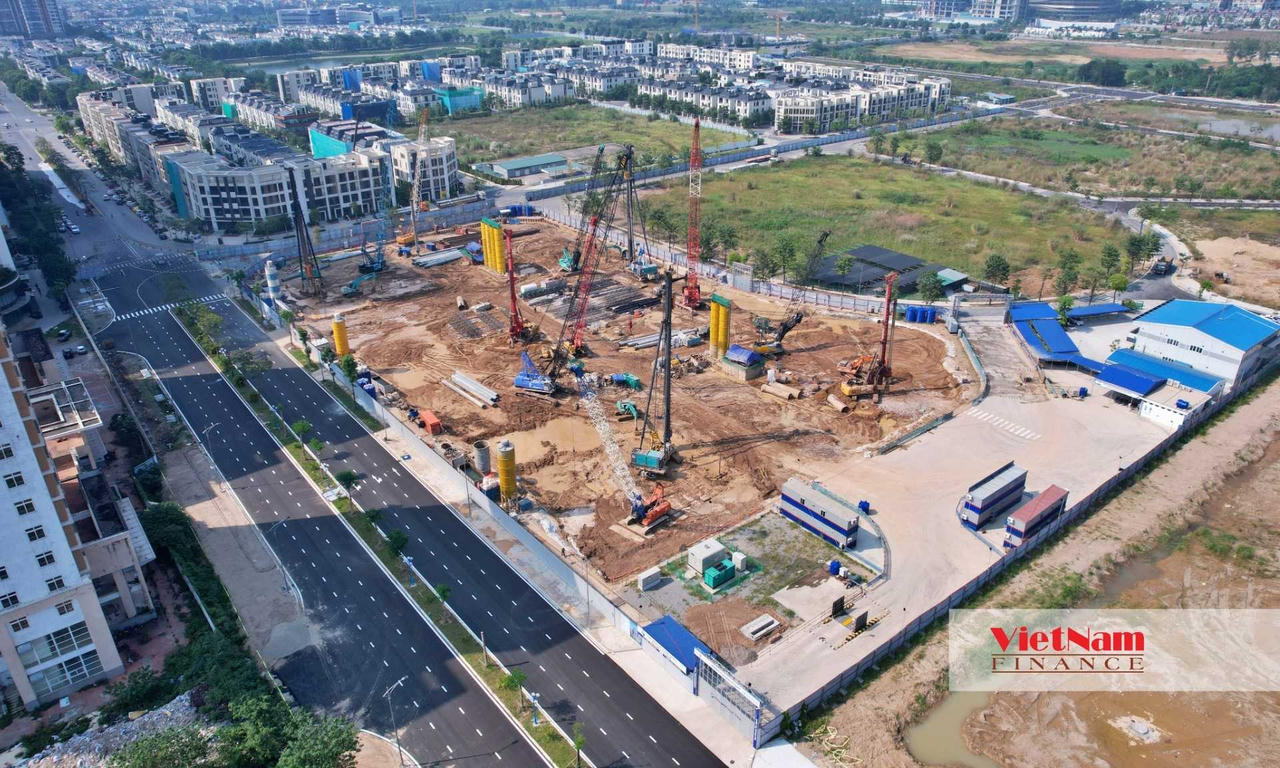 Toàn cảnh khu phức hợp 26 tầng của Deawoo E&C tại Tây Hồ Tây