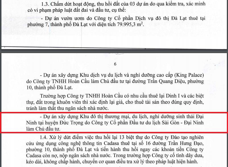 Lộ diện đại gia Nguyễn Cao Trí 'đứng sau' siêu dự án nghỉ dưỡng Đại Ninh (Lâm Đồng) vừa bị kiến nghị thu hồi