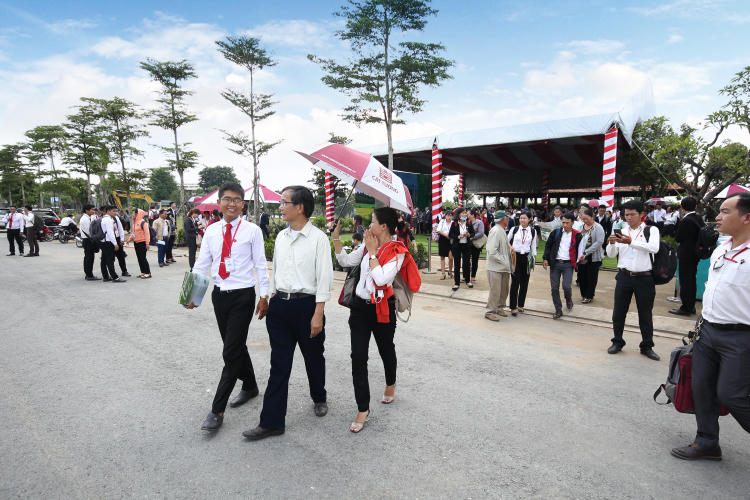 Nhiều dự án ở vùng ven được khách hàng quan tâm. Ảnh: N.Vũ