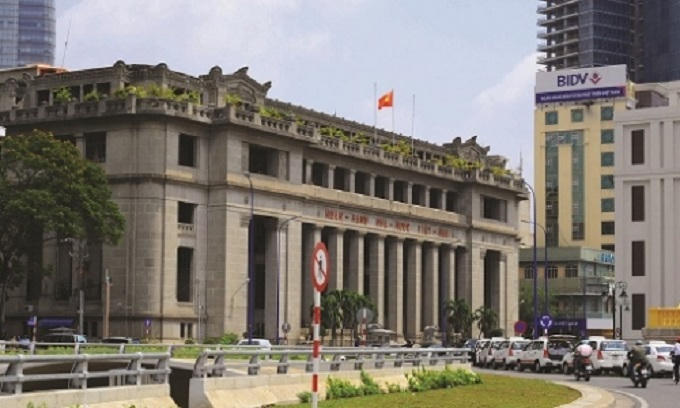 Trụ sở Ngân hàng Nhà nước TP.HCM. Ảnh: Tấn Lợi