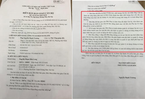 Hàng loạt bất cập tại Eco Lake View 32 Đại Từ