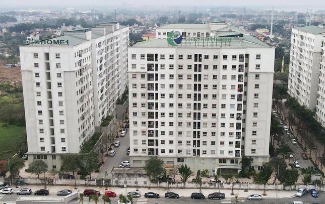 Nhà ở xã hội Ecohome. Ảnh: Tiền Phong &nbsp;