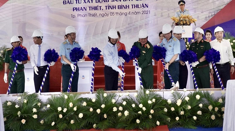 Sân bay Phan Thiết chính thức được khởi công vào ngày 5/4. &nbsp;