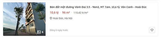 Vì đâu đấu giá đất vùng ven Hà Nội lên tới hơn 133 triệu/m2?