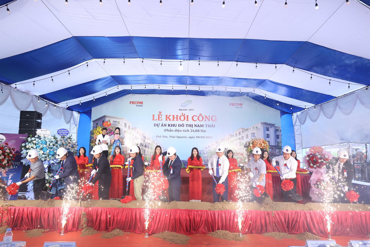 Fecon Invest khởi công dự án khu đô thị Square City