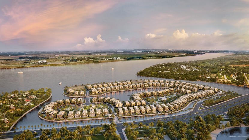 Dinh thự The Rivus tại vị trí thủy bao hiếm hoi &nbsp;