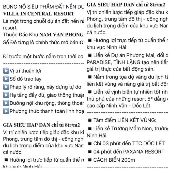 Rao bán dự án 'ma' ngay khu kinh tế Vân Phong