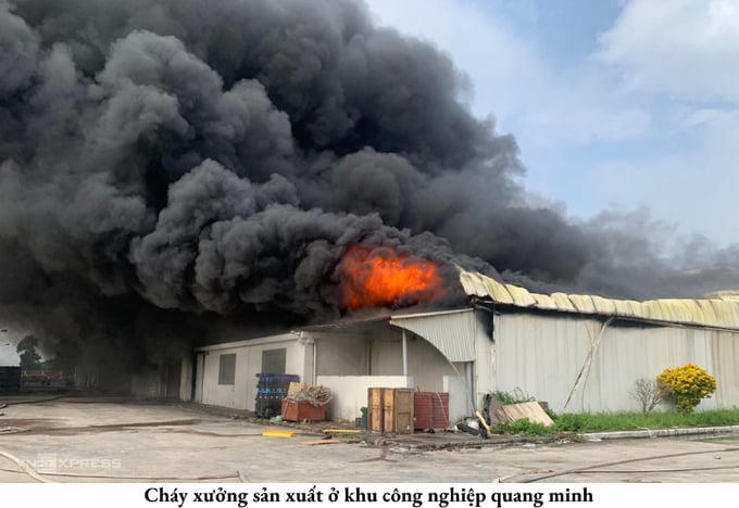 Biện pháp đảm bảo an toàn phòng chống cháy nổ tại các khu công nghiệp