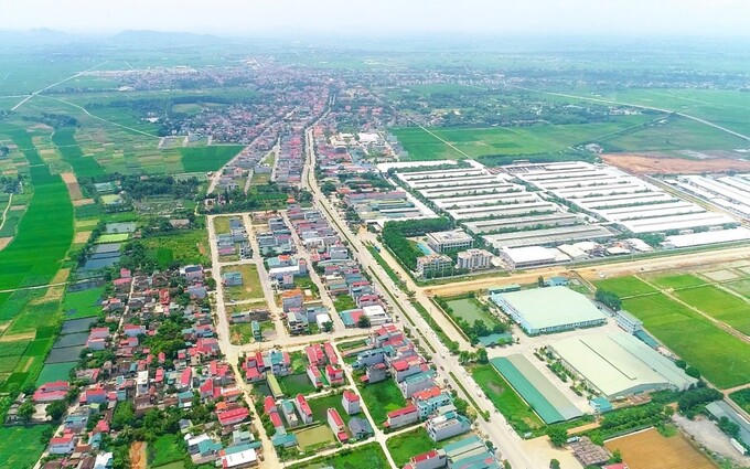 Huyện đầu tiên tỉnh Thanh Hóa đạt chuẩn nông thôn mới đấu giá gần 100 lô đất xuyên dịp nghỉ Quốc Khánh