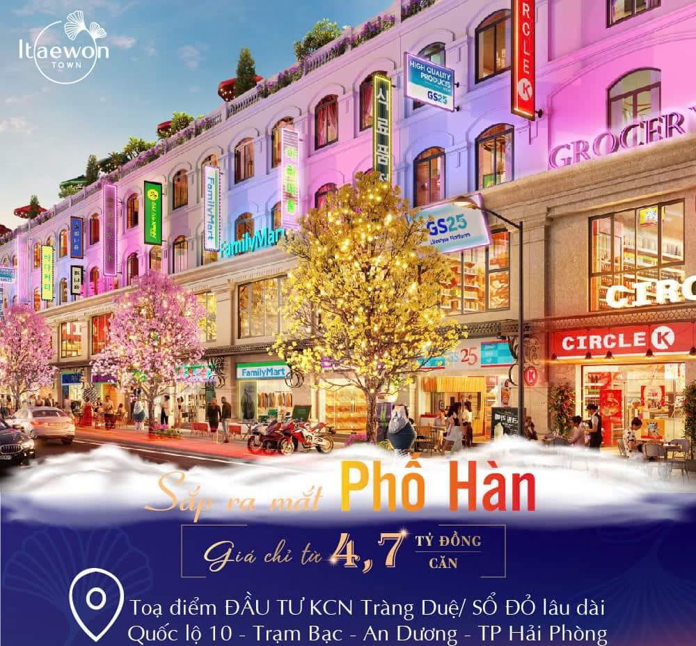Dự án Itaewon chuẩn bị mở bán