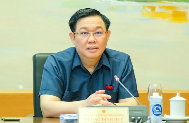 Chủ tịch Quốc hội Vương Đình Huệ. &nbsp;