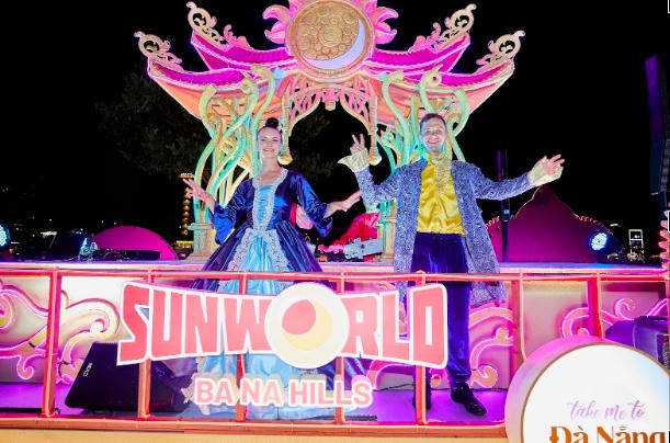 Đà Nẵng ‘bùng nổ’ trong đêm mở màn lễ hội Carnival đường phố Sun Fest