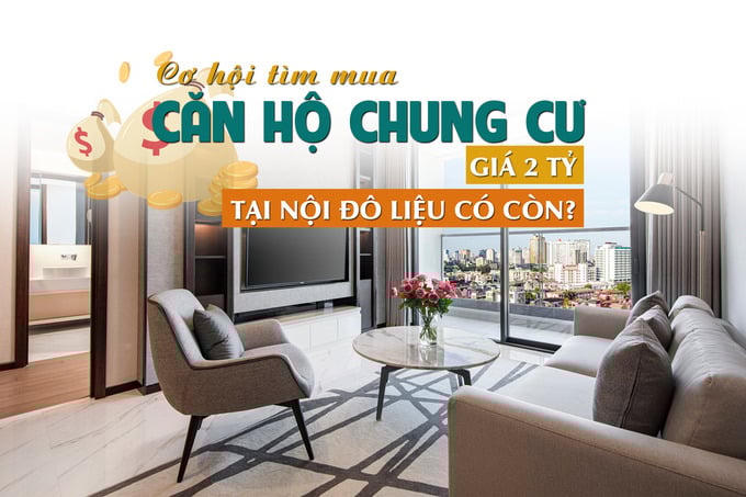Cơ hội mua căn hộ chung cư giá 2 tỷ tại nội đô liệu có còn?