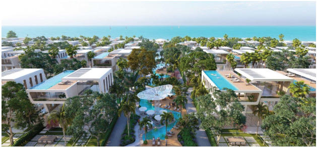 Dự án sở hữu 100% biệt thự view biển