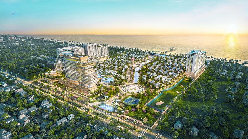 Tổng quan dự án nghỉ dưỡng cao cấp The Maris Vũng Tàu (Nguồn ảnh: TDG Group).