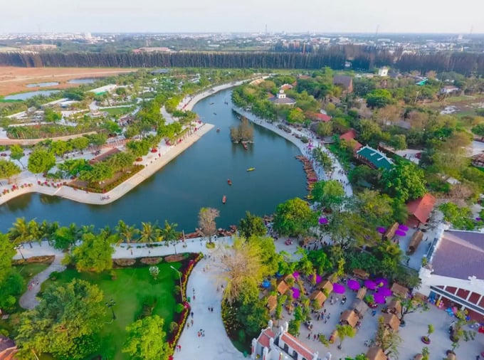 Tỉnh Long An hiện đang được xem là "thỏi nam châm" thu hút đầu tư nhờ nhiều lợi thế đặc biệt hiếm có. Ảnh: Internet