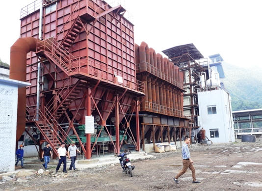 Một góc Nhà máy điện phân chì kẽm của Công ty TNHH Ngọc Linh (Chợ Đồn), Bắc Kạn. &nbsp;