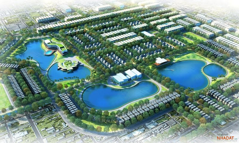 Phối cảnh dự án KĐT Nam Vĩnh Yên do DIC Corp làm chủ đầu tư. &nbsp;