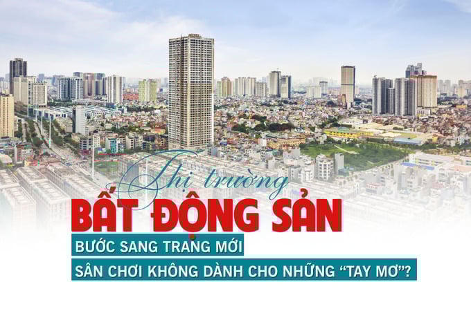 Thị bất động sản bước sang trang mới, sân chơi không dành cho những “tay mơ”?