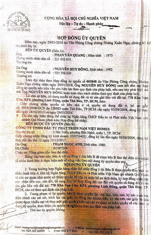 Du&nbsp;an&nbsp;Civitas Linh Dong co dau hieu sai pham