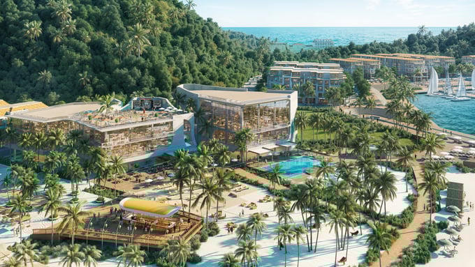 Hệ sinh thái tiện ích đa dạng từ dịch vụ ăn uống, giải trí đến thư giãn (Ảnh: Sun Property)