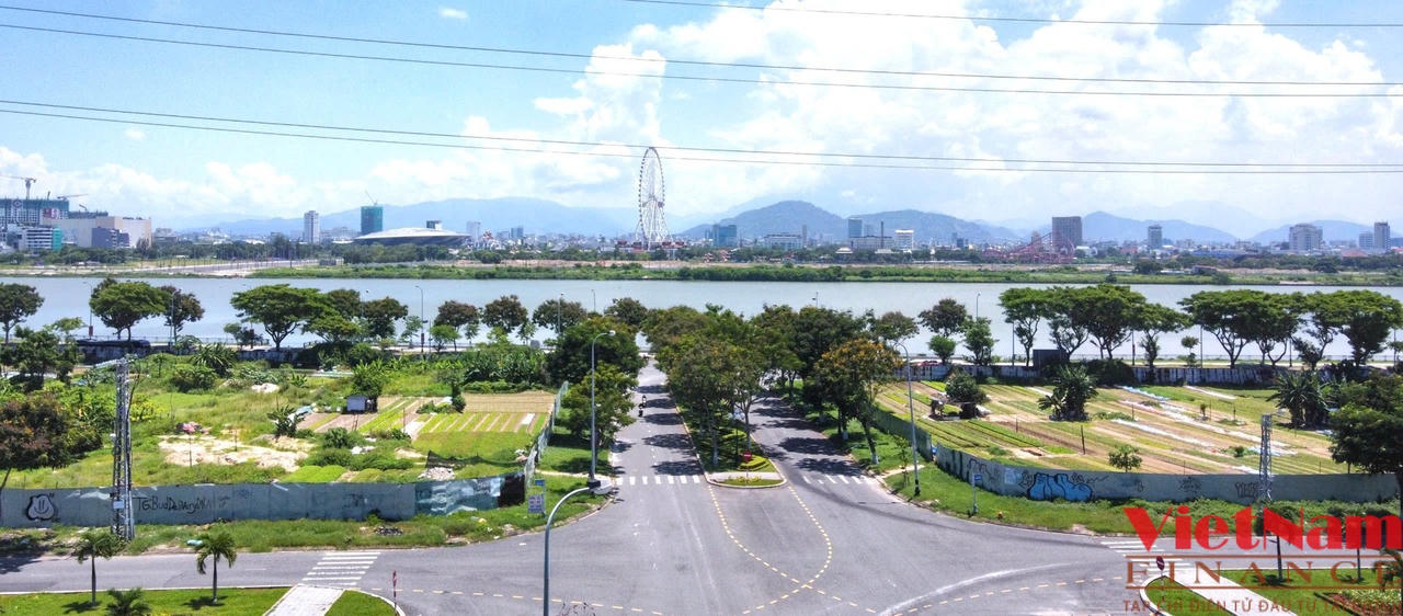 Toàn cảnh khu đất làm Tổ hợp lễ hội pháo hoa quốc tế Đà Nẵng 11.000 tỷ đồng