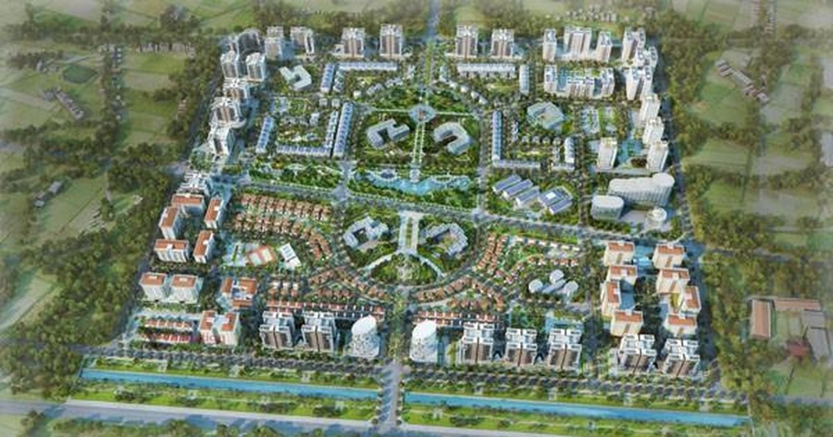 Phối cảnh Dự án phát triển nhà ở Khu đô thị An Tảo – Đặng Xá. &nbsp;