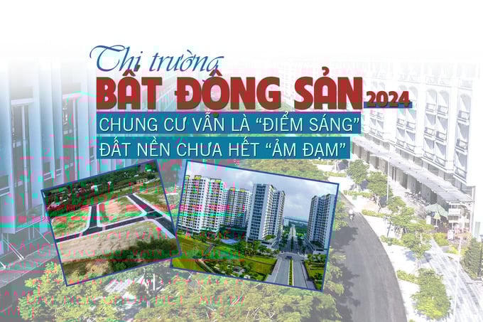 Thị trường bất động sản 2024: Chung cư vẫn là “điểm sáng”, đất nền chưa hết ảm đạm