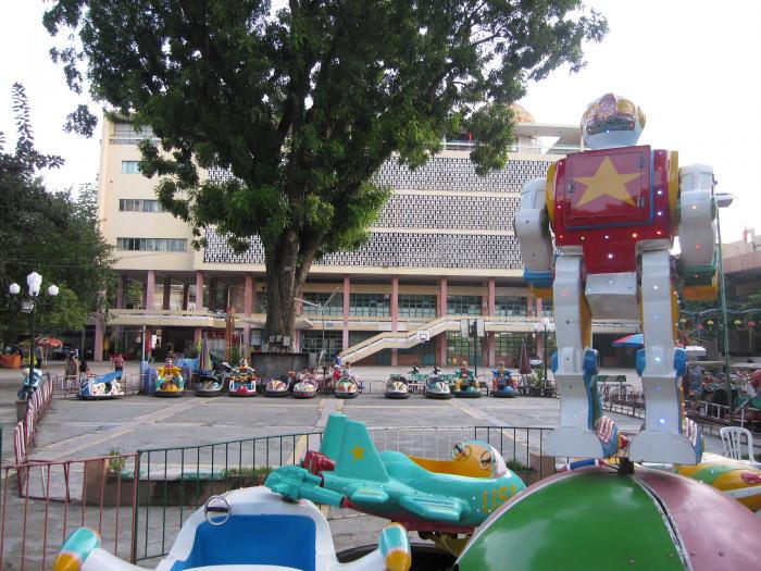 Cung Thiếu nhi Hà Nội đã tồn tại hơn nửa thế kỷ. &nbsp;