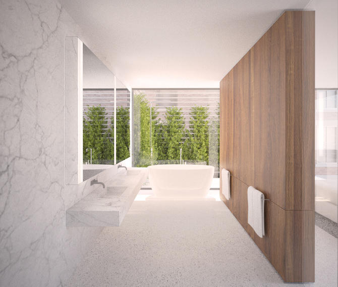 Thiết kế penhouse phong cách Nhật Bản