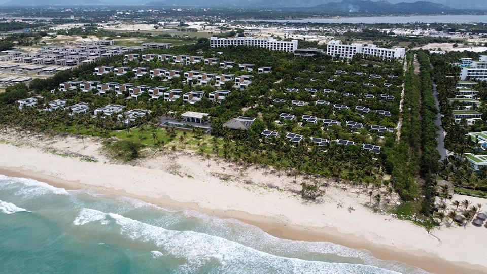 Dự án JW Mariott Cam Ranh Bay Resort & Spa có nhiều công trình xây dựng sai phép.