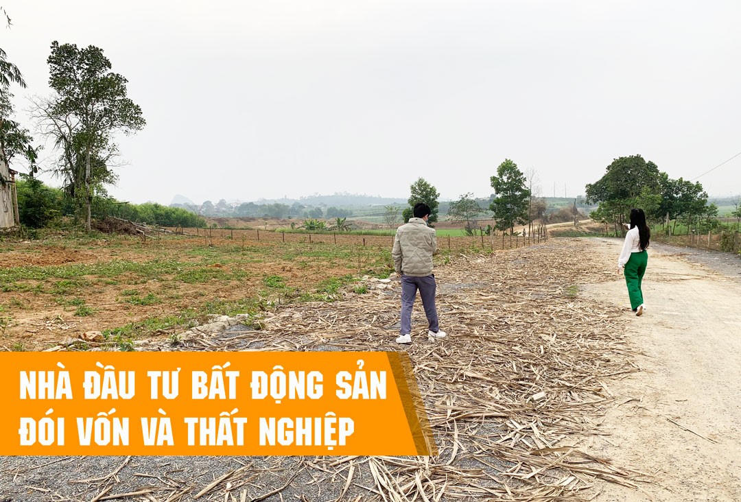 Nhà đầu tư bất động sản đói vốn và thất nghiệp