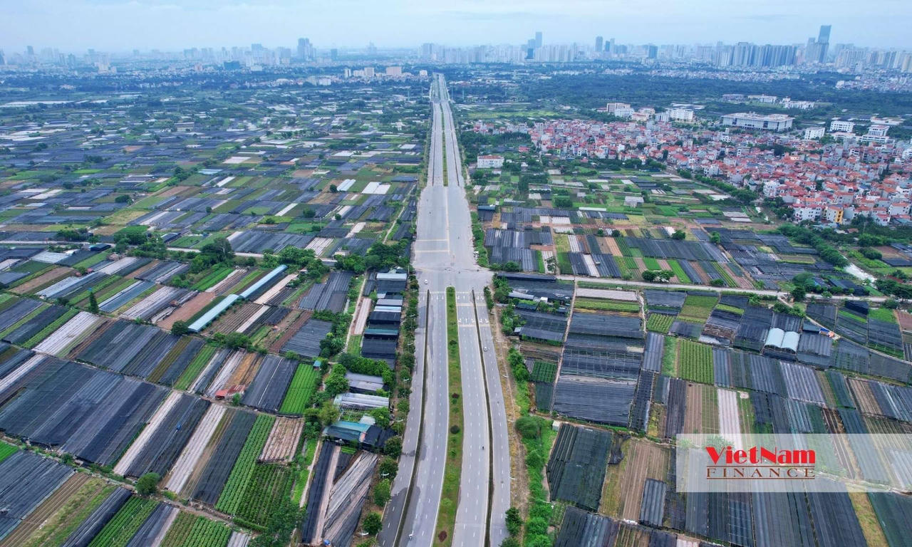 Toàn cảnh trục Tây Thăng Long kết nối 5 quận, huyện phía tây Hà Nội