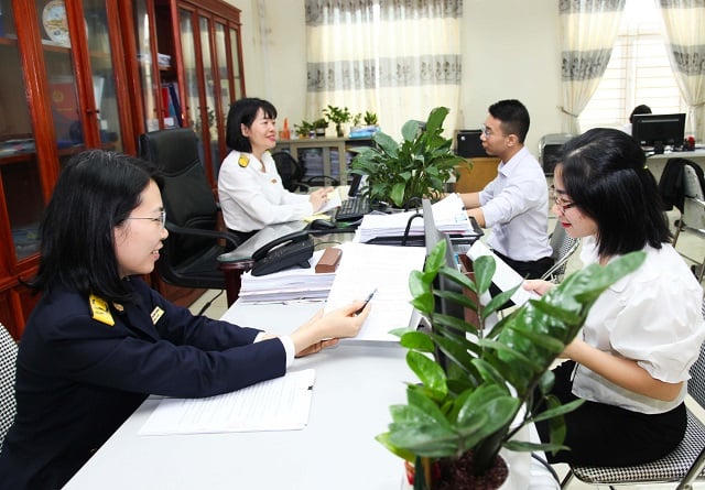 Cục Thuế Vĩnh Phúc sẽ thực hiện loạt biện pháp thu nợ thuế trong năm 2024. (Ảnh: Cổng Thông tin điện tử Cục Thuế Vĩnh Phúc)