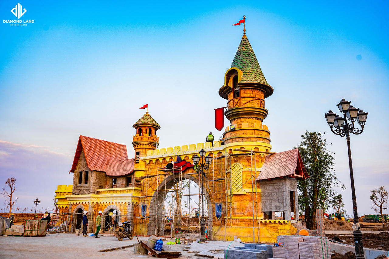 Những hình ảnh đầu tiên công viên giải trí không lồ trên Đảo tỷ phú ở Hải Phòng