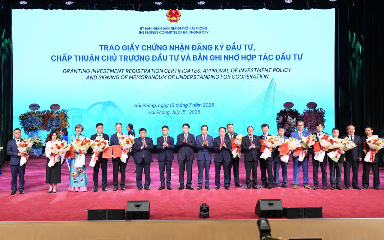 Hải Phòng đón nguồn vốn đầu tư khổng lồ 15,5 tỷ USD