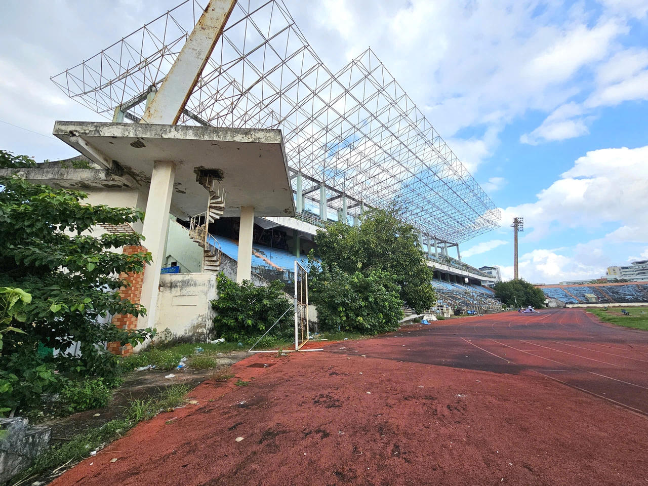 Toàn cảnh Sân vận động Chi Lăng đang thế chấp ngân hàng vay nghìn tỷ