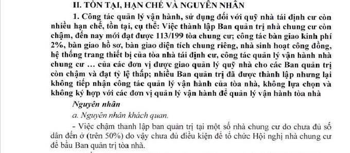 Hà Nội: Chung cư tái định cư nhiều nơi sử dụng kinh doanh dịch vụ sai mục đích