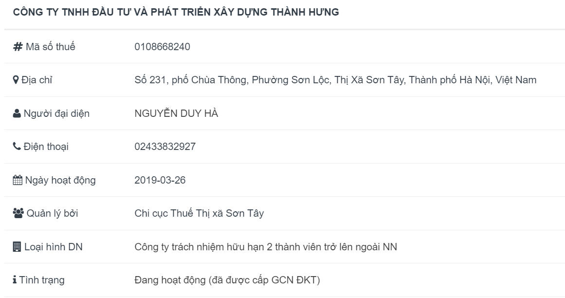 Công ty Thành Hưng tiếp tục khẳng định vị thế, trúng nhiều gói thầu có giá trị kinh tế lớn