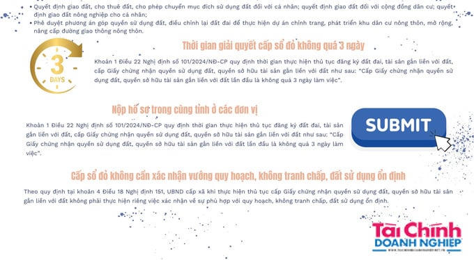 Bốn quy định mới về cấp sổ đỏ chính thức