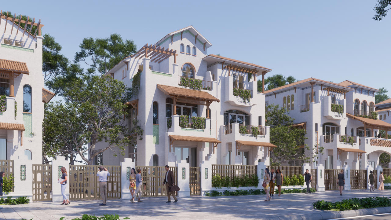 Các dòng townhouse, villa tại Casa đều có 3-4 tầng nổi, 1 tầng hầm đa năng &nbsp;