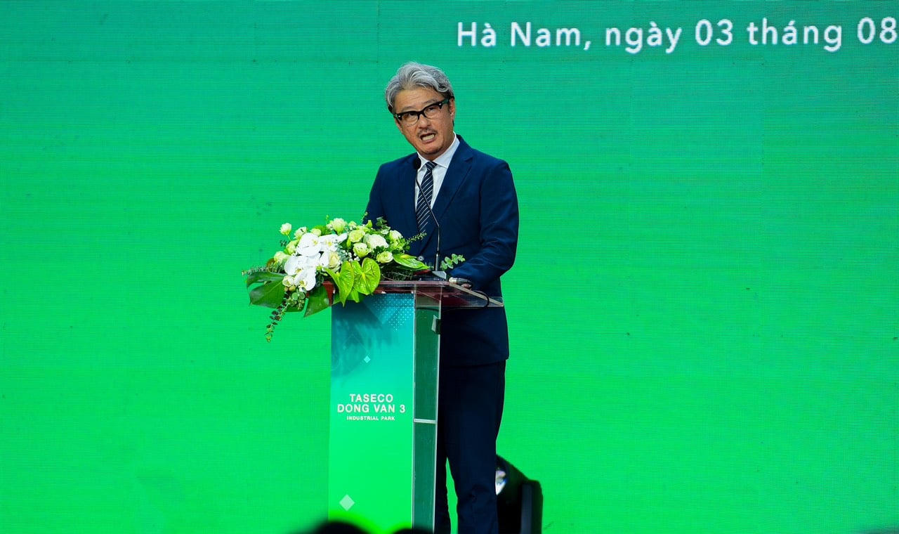Ông Masayoshi Hirose, Giám đốc Ban Kinh doanh Hạ tầng Xã hội, thuộc Bộ phận Hàng không vũ trụ, Vận tải và Hạ tầng của Tập đoàn Sojitz tại Nhật Bản