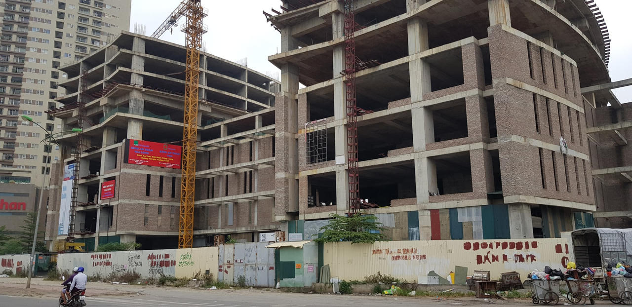 Dự án Hanoi Time Towers "đắp chiếu" hơn 10 năm.